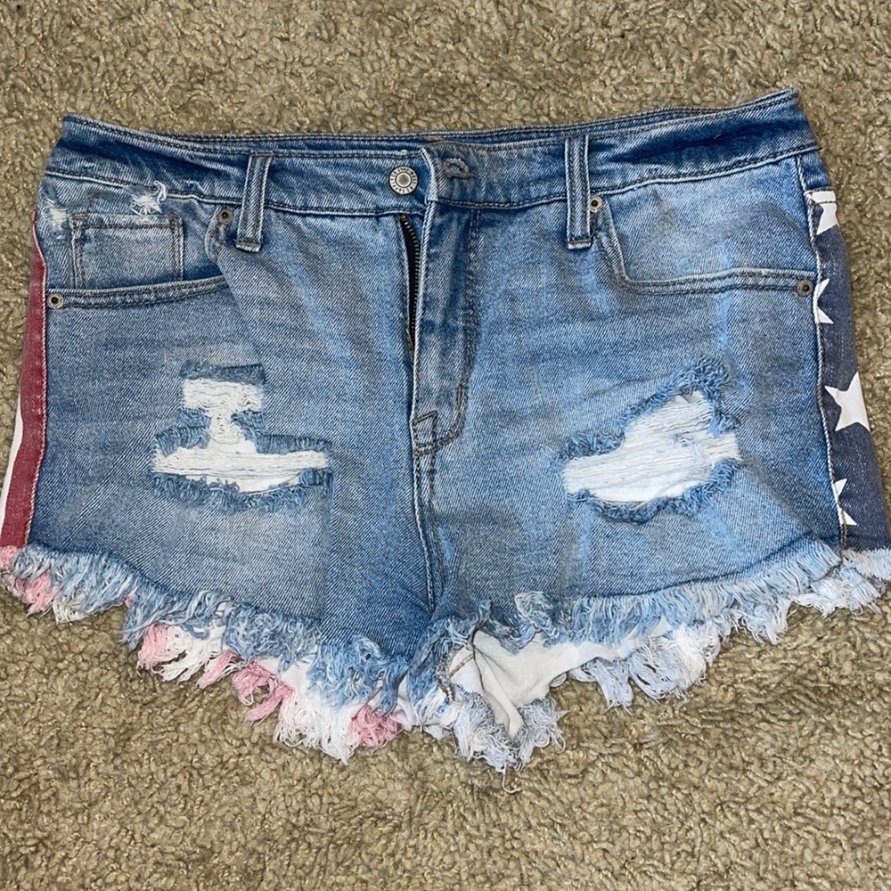 American jean shorts